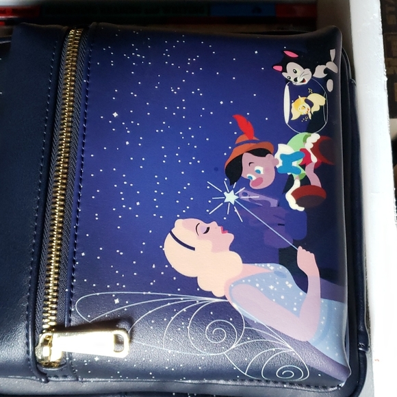 Pinocchio Blue Fairy Loungefly Mini-Backpack - Picture 2 of 9